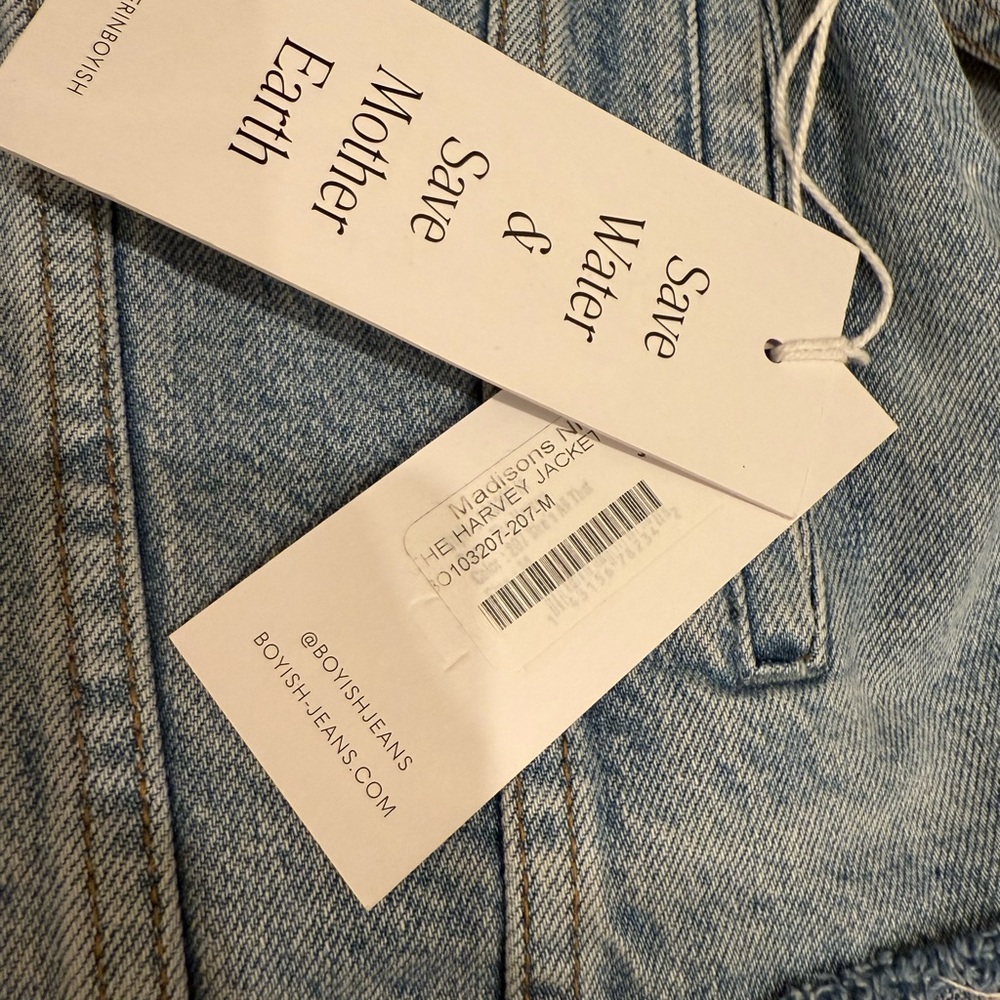 Boyish sz Med Denim jacket - Picture 3 of 3